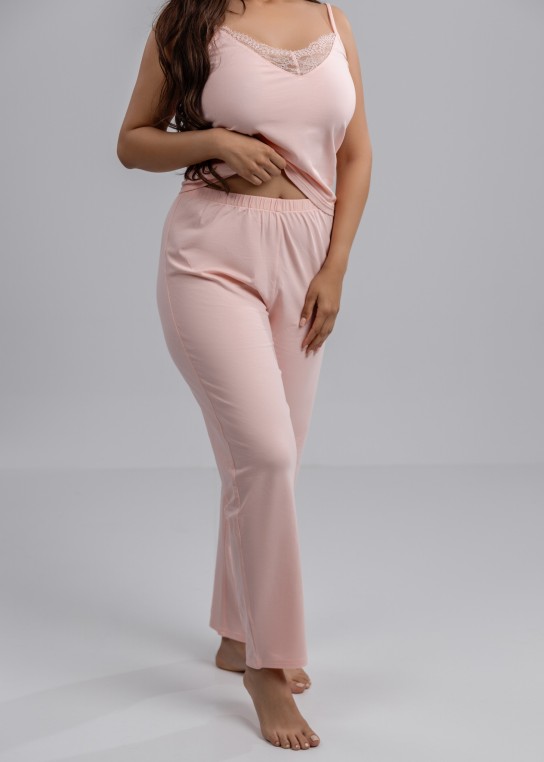 Pantalon de nuit en coton doux