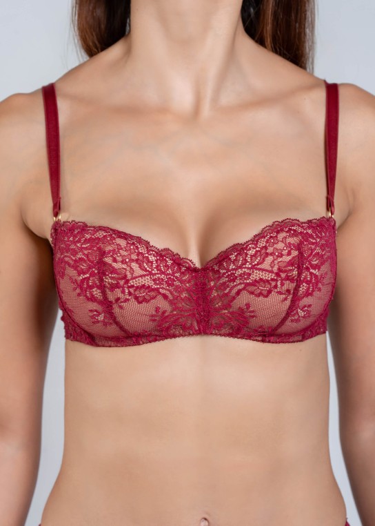 Soutien-gorge corbeille en...