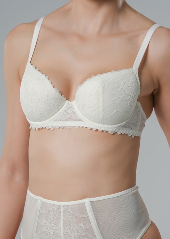Soutien-gorge corbeille en...